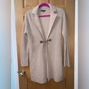 Tommy Hilfiger Tan Toggle Cardigan